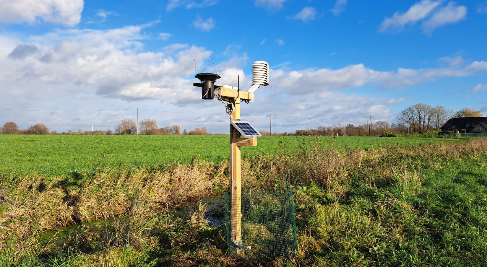 Weatherwise weerstation te Bornem